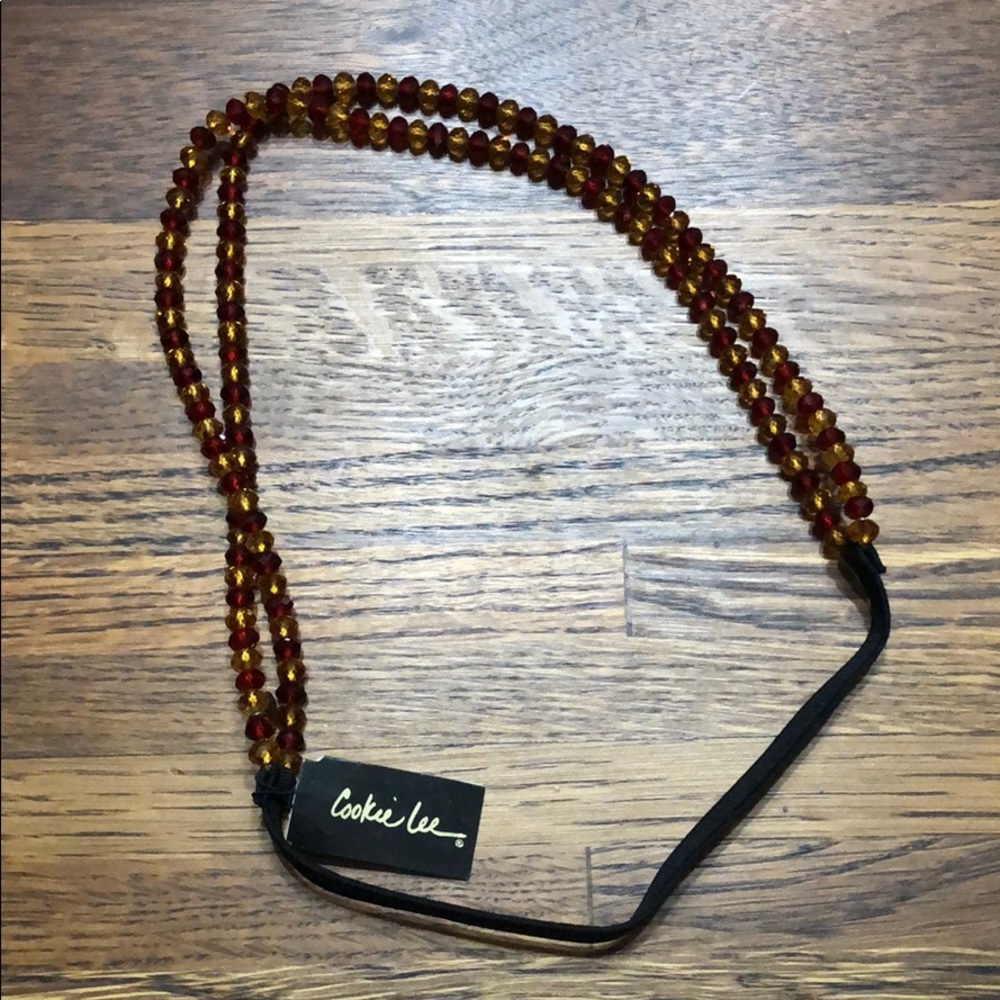 Cookie Lee USC Crystal Headband